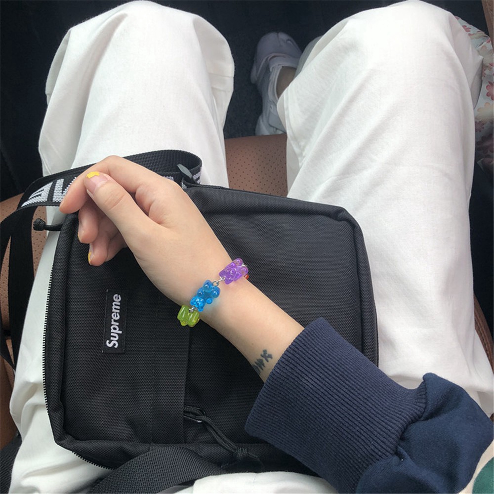 Vòng đeo tay hình kẹo dẻo gấu Gummy thời trang cá tính