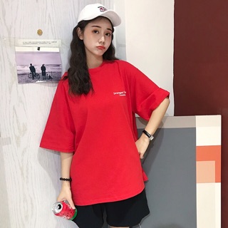 Áo thun tay lỡ form rộng