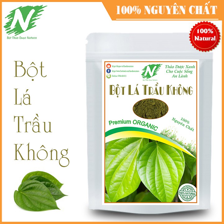 Bột Lá Trầu Không Nguyên Chất 100g