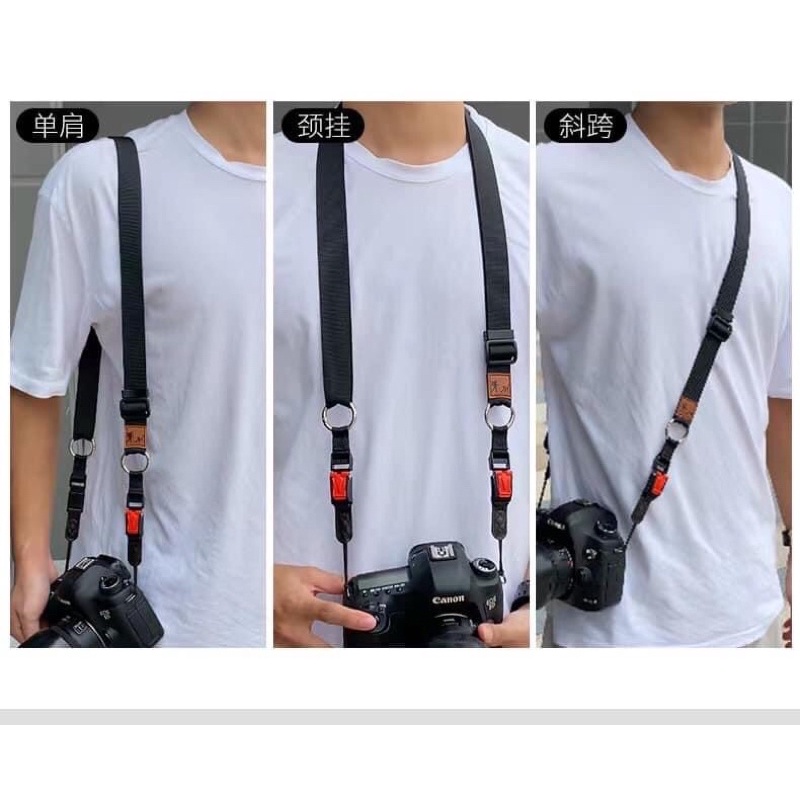 Day đeo máy ảnh canon sony nikon bảo mới nhất 2021