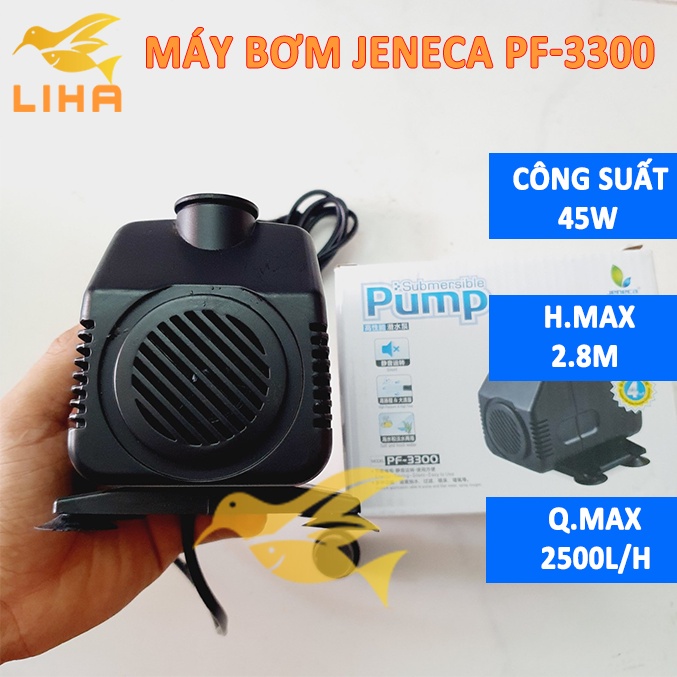 Máy Bơm Jeneca PF3200 PF3300 PF3500 - Máy Bơm Nước Cho Bể Cá Cảnh, Thuỷ Sinh