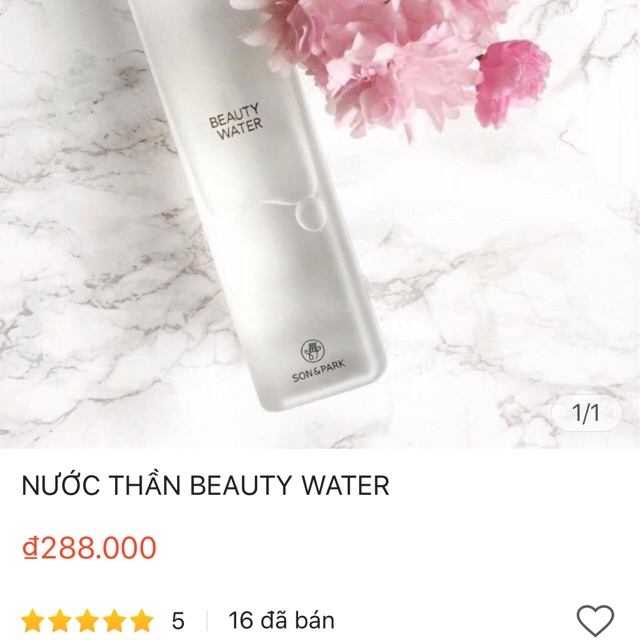 [CÓ SẴN-CÓ BILL] NƯỚC THẦN BEAUTY WATER