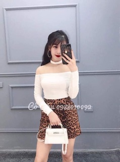 áo trễ vai choker