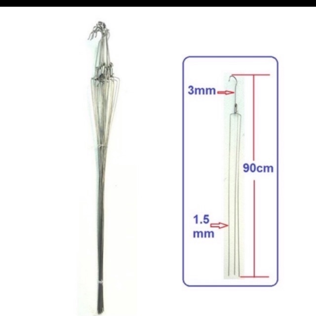 10 móc treo Lan bằng inox