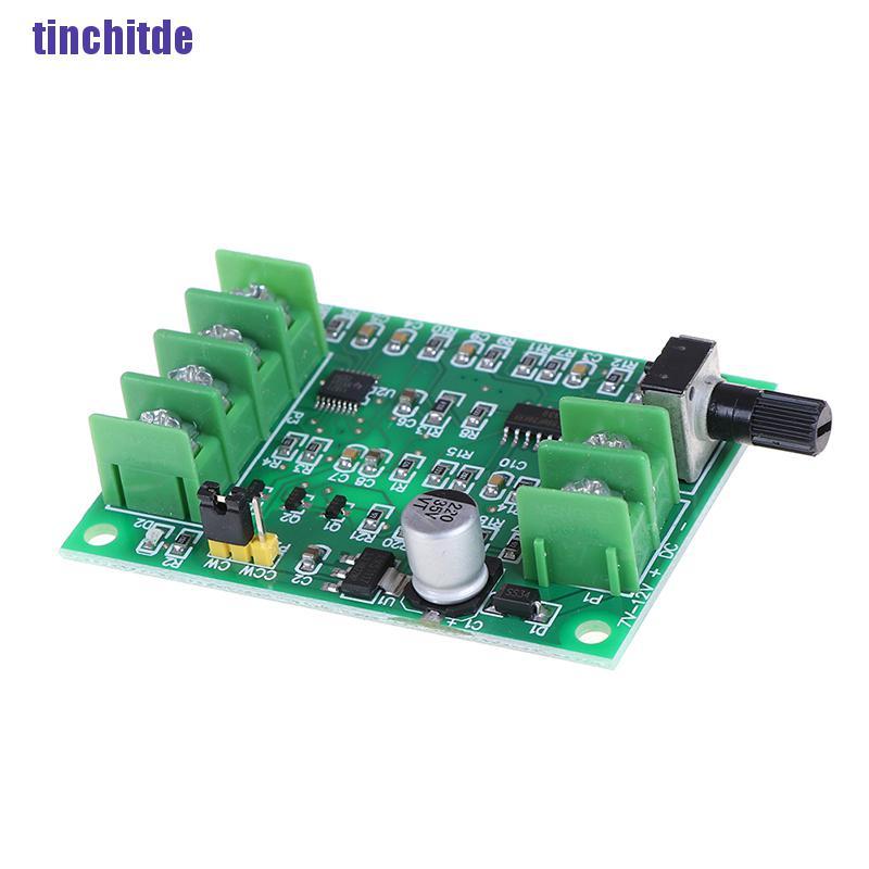 [Tinchitde] 5V 12V Brushless Dc Motor Driver Controller Board For Hard Drive Motor 3/4 Wire [Tin]