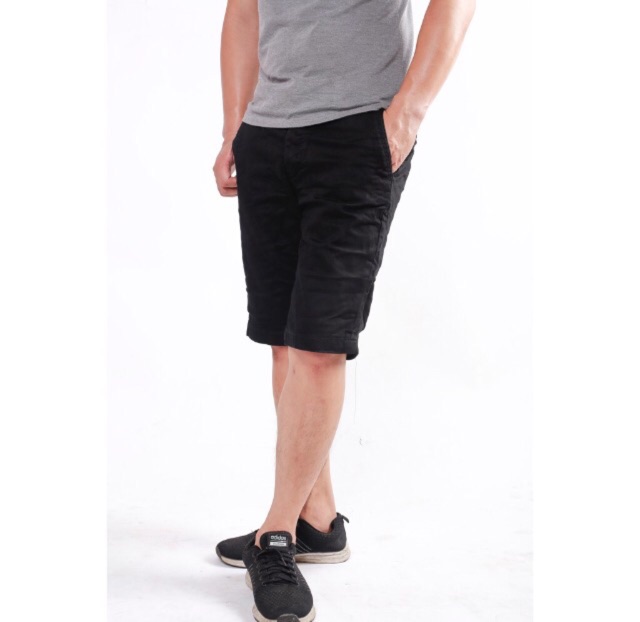 Quần Short Kaki Nam cotton trơn mềm ngang gối, quần sọt kaki nam basic thoáng mát thấm hút mồ hôi QK02 | BigBuy360 - bigbuy360.vn