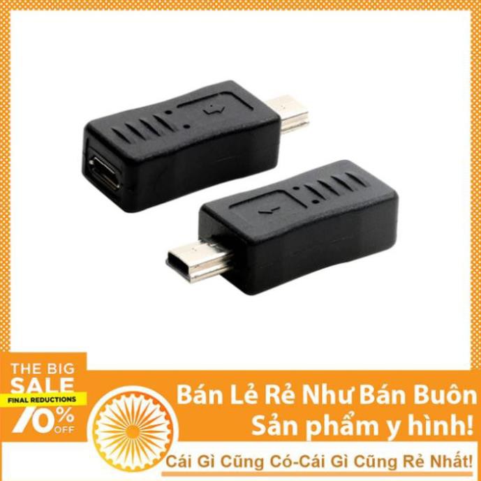 Đầu Chuyển Đổi Micro B USB Sang Mini B USB 2.0