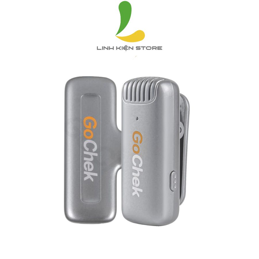 Micro thu âm không dây GoChek D02 Ultra/ C02 Ultra / B02 Ultra / A02 Ultra dành cho IOSS - Micro dung lượng pin cao