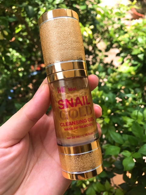 Gel rửa mặt tẩy trang 2in1 Snail Gold MaiThai Hoàng Gia Thái Lan