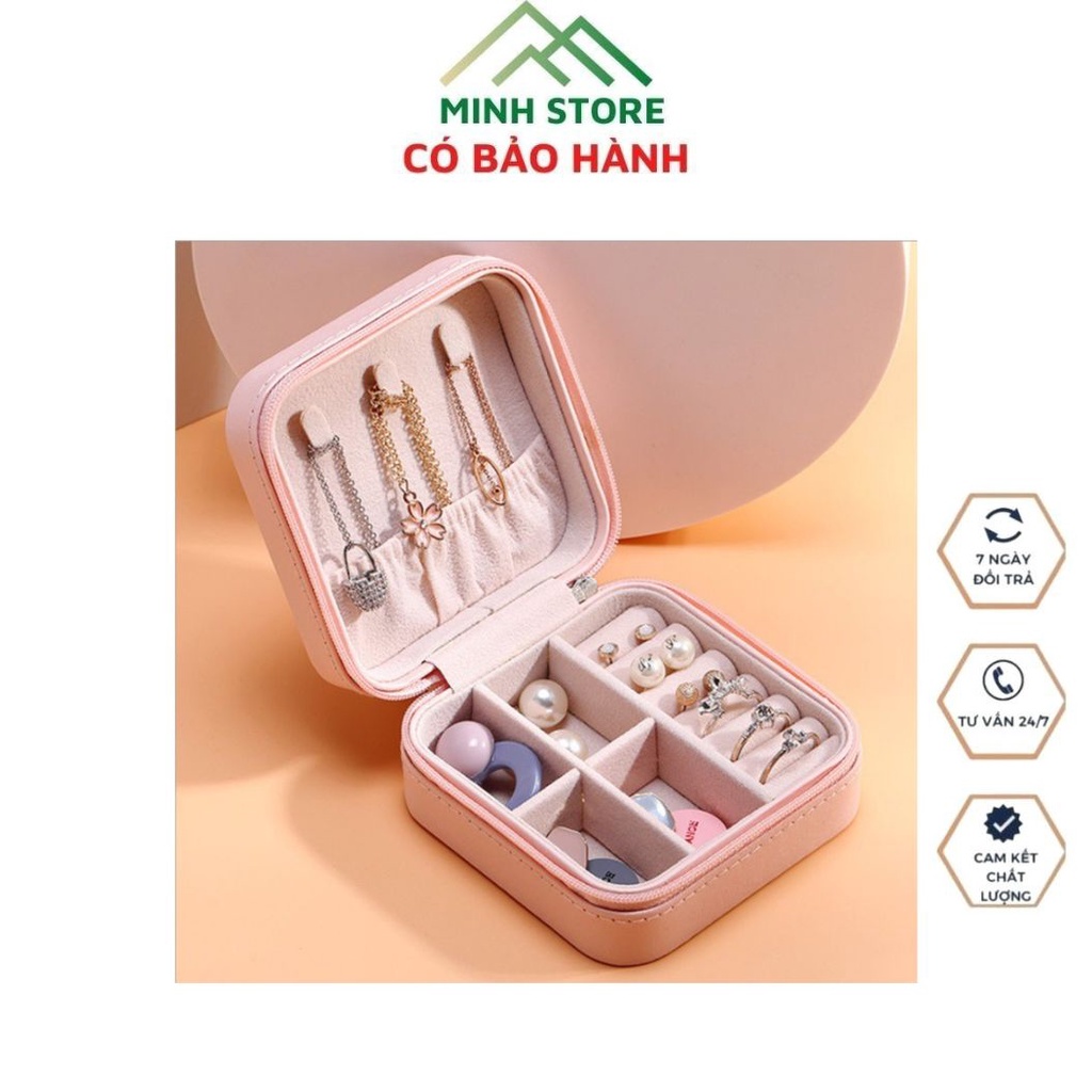 Hộp Đựng Đồ Trang Sức Bông Tai Hộp Đựng Nhẫn Hộp Đựng Đồ Trang Sức Hộp Đựng Đồ Trang Sức Đơn Giản Và Tiện Lợi