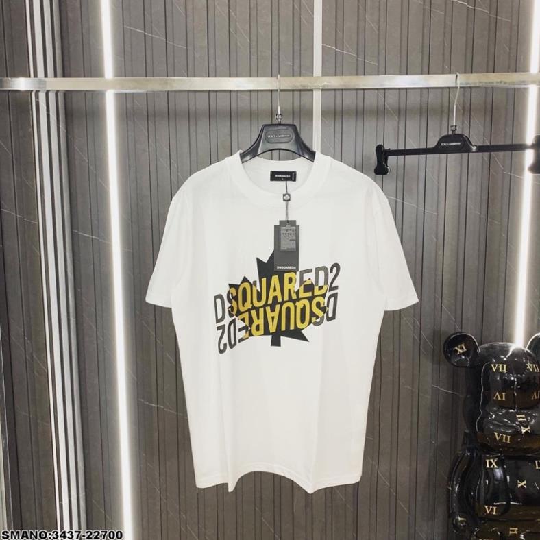 Áo Thun Dsq In Hoạ Tiết Siêu Đẹp - Áo Phông Nam Dsq SPF Cao Cấp