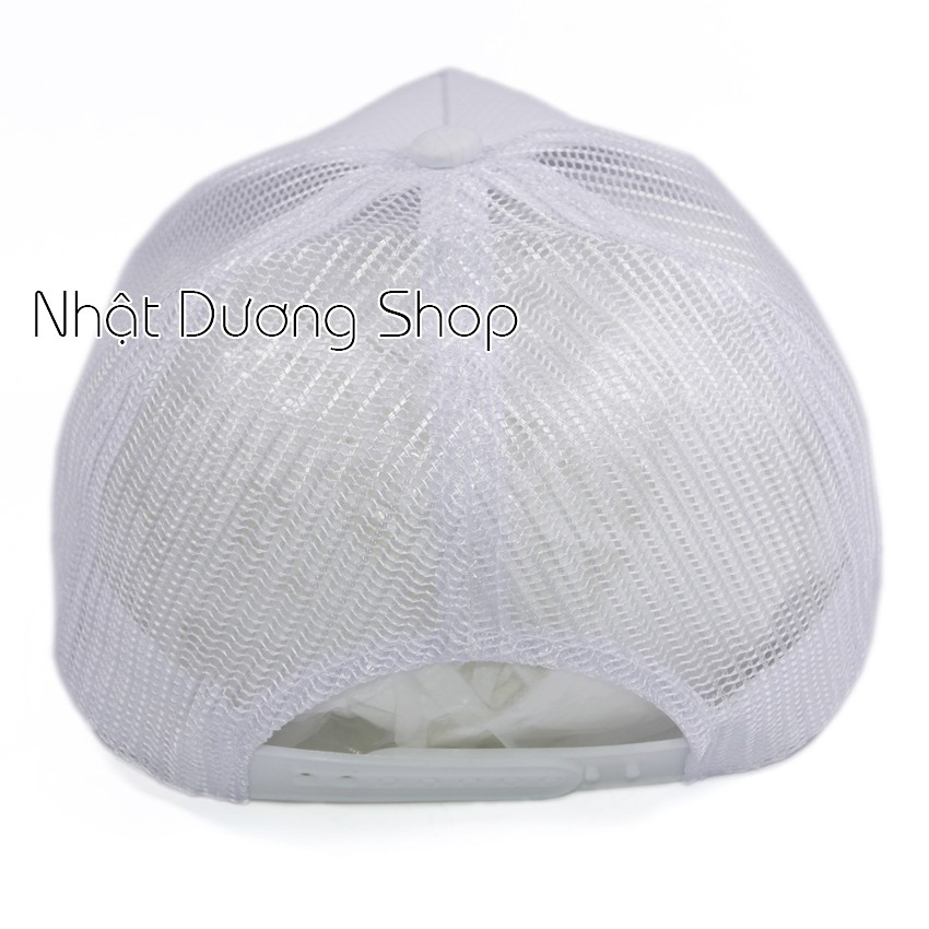 Nón kết lưới LA - Chất liệu Kaki kết hợp với lưới tạo nên sự độc đáo và thoáng mát cho người đội