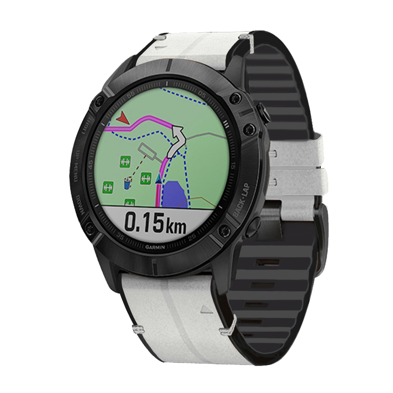 Dây đeo da 22mm cho đồng hồ thông minh Garmin Fenix 6/6 Pro/Fenix 5/5 Plus/Frontier/Approach S62/S60/Forerunner 945/935