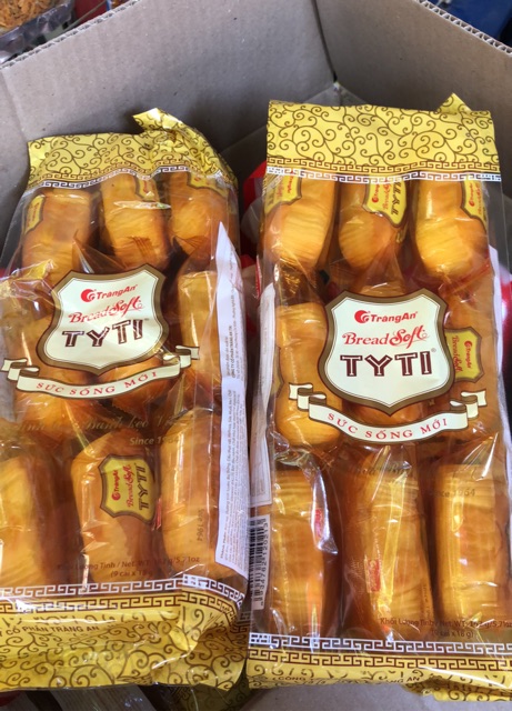 Bánh Mì Mềm Tyti Tràng An 162g (9 cái x18g)