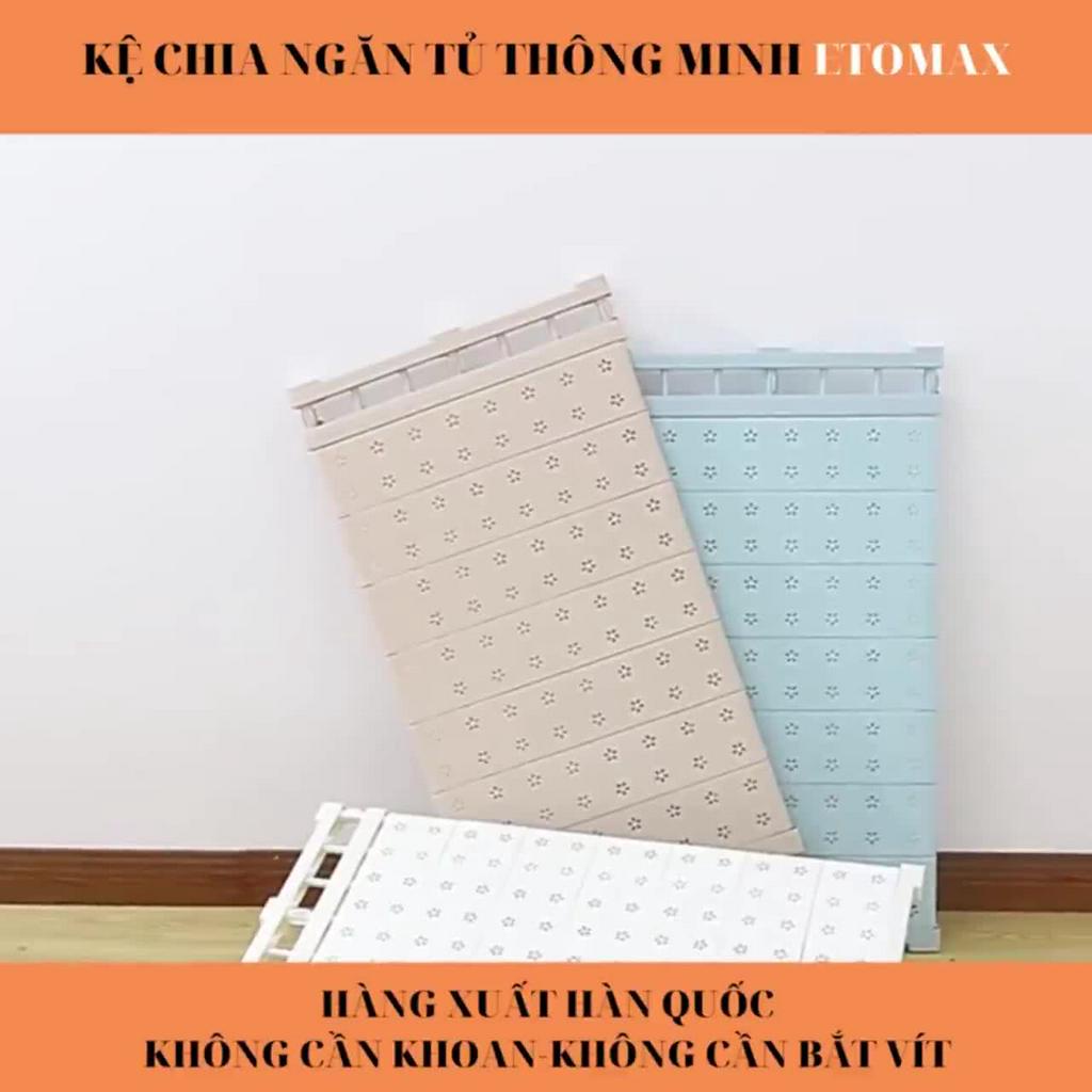 [Hàng Xuất Hàn Quốc ] Kệ Chia Ngăn Tủ  Đa Năng, Không Cần Khoan, Bắt Vít, Chịu Lực >>100kg | BigBuy360 - bigbuy360.vn
