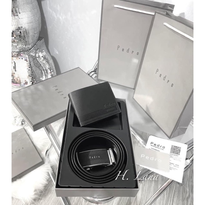 SET THẮT LƯNG VÍ NAM PEDRO