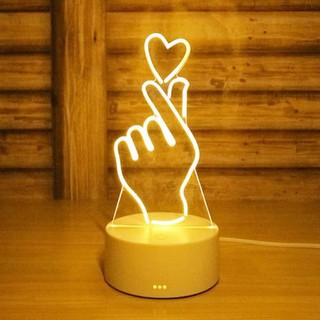 Đèn Ngủ Led 3D Không Hại Mắt - Không Tia Cực Tím