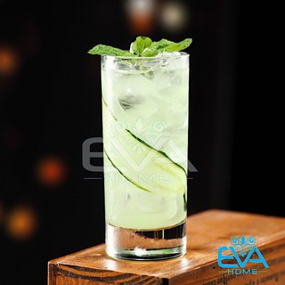 Bộ 6 Ly Thuỷ Tinh Ống Trơn Lỡ / Ly Ống Mỹ Lỡ Thuỷ Tinh Cao Cấp 295 Ml Deli ES1004 M2973