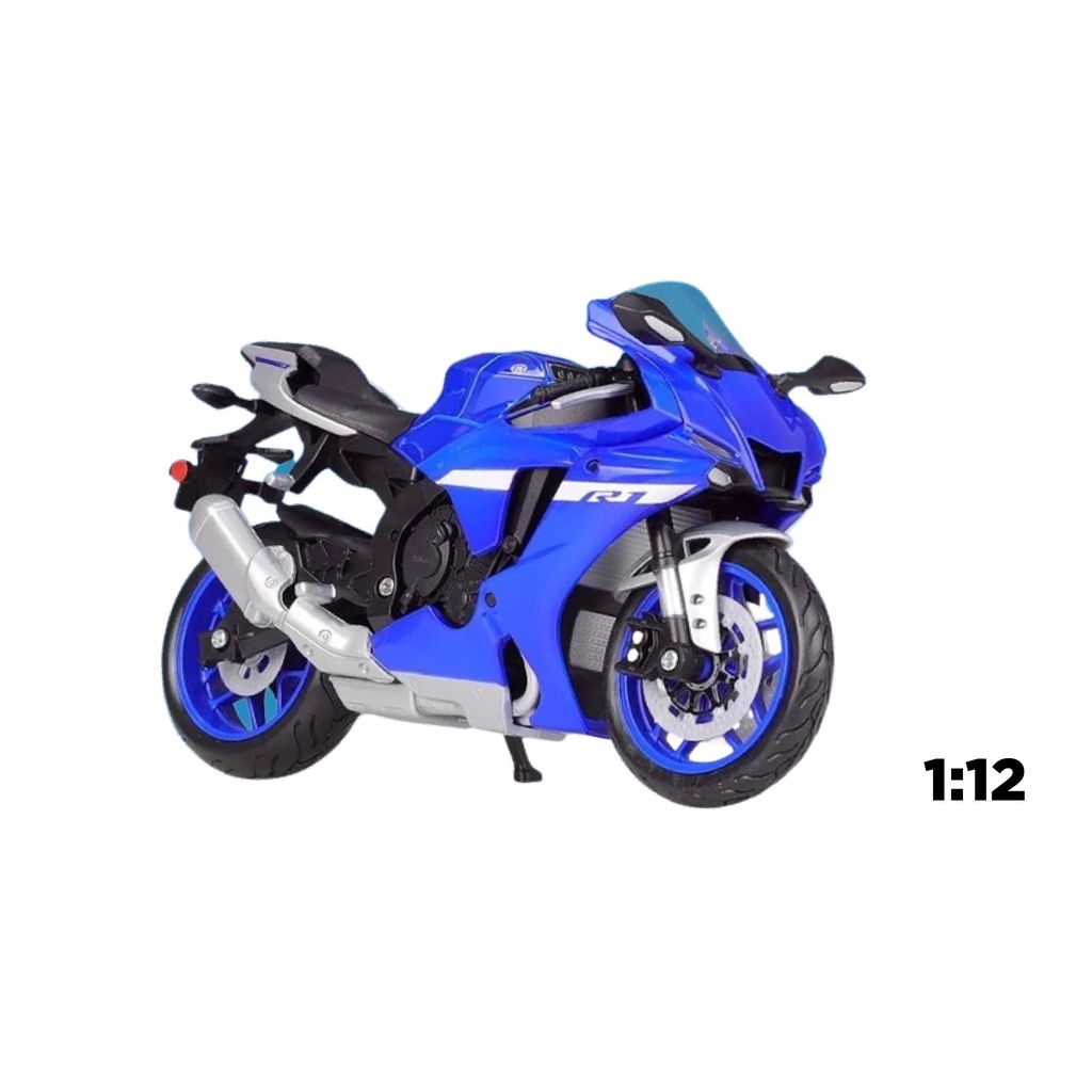 Mô hình xe mô tô Yamaha YZF-R1 2021 1:12 Maisto 8122