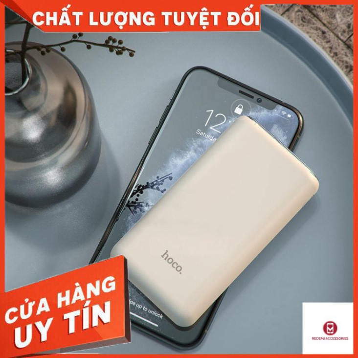 CHÍNH HÃNG GIÁ TỐT Cục Pin Sạc Dự Phòng 20000mah Mini Cho Iphone/Samsung - Đa Năng Chính Hãng Hoco Q1A Sạc Nhanh PD 22.5