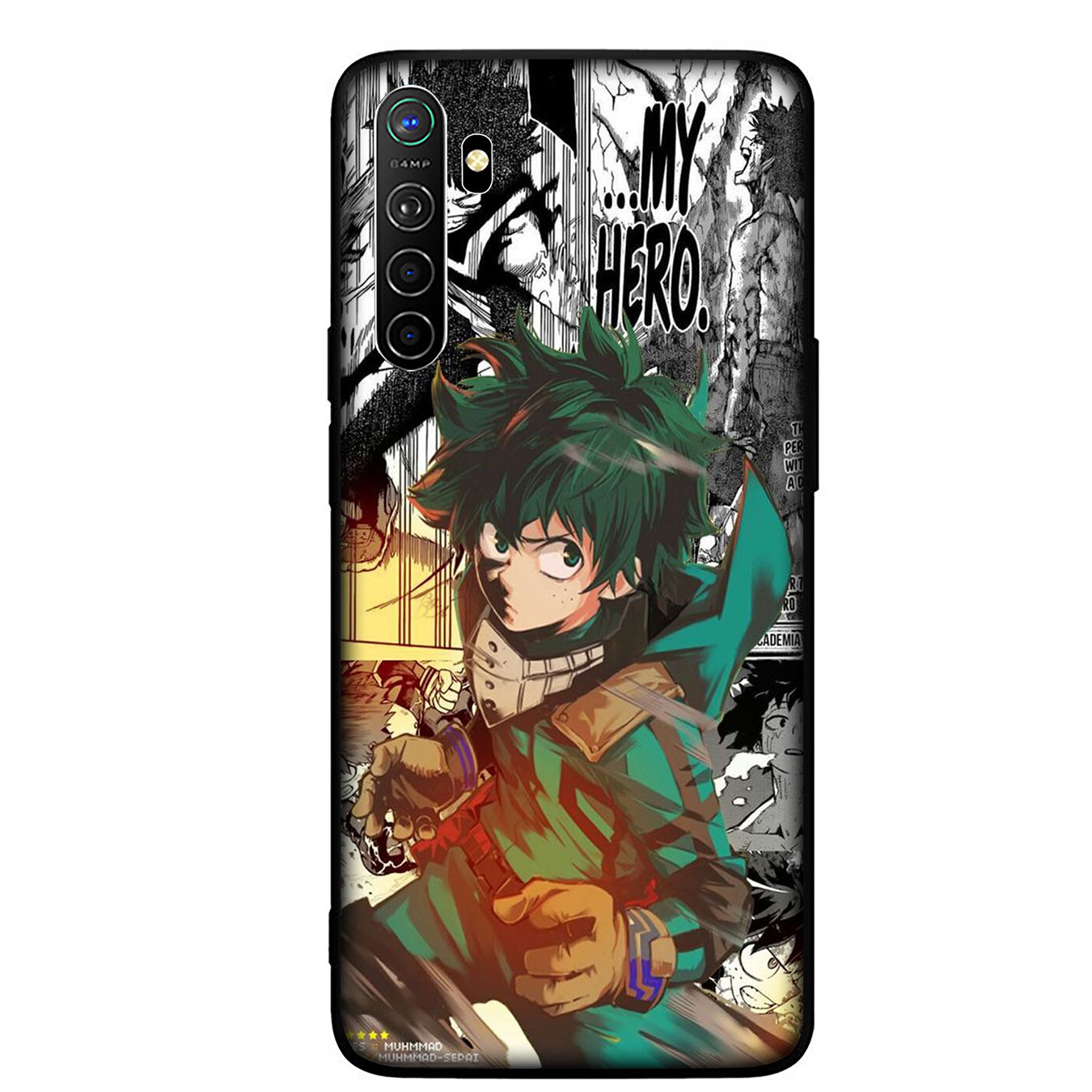 Samsung Galaxy S21 Ultra S8 Plus F62 M62 A2 A32 A52 A72 S21+ S8+ S21Plus Casing Soft Silicone Anime My Hero Academia Phone Case