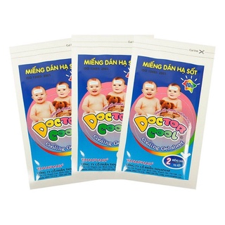 Miếng Dán Hạ Sốt DoctorCool (Hộp 6 miếng dán)