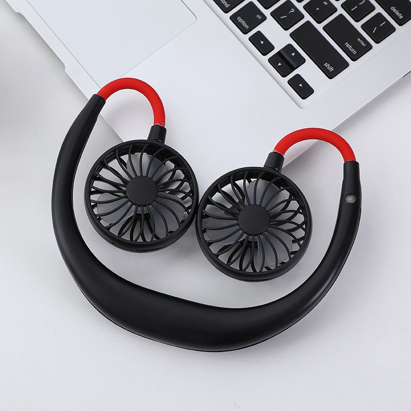 Quạt Mini Đeo Cổ  ⚡️𝐅𝐑𝐄𝐄 𝐒𝐇𝐈𝐏⚡️ Quạt Đeo Cổ Mini USB 3 cấp độ gió siêu mát thế hệ mới giải cứu mùa hè | BigBuy360 - bigbuy360.vn