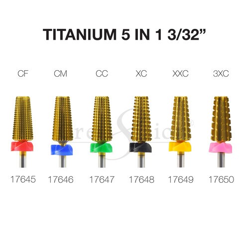 Đầu mài Titanium 5in1 hãng Cre8tion của Mỹ