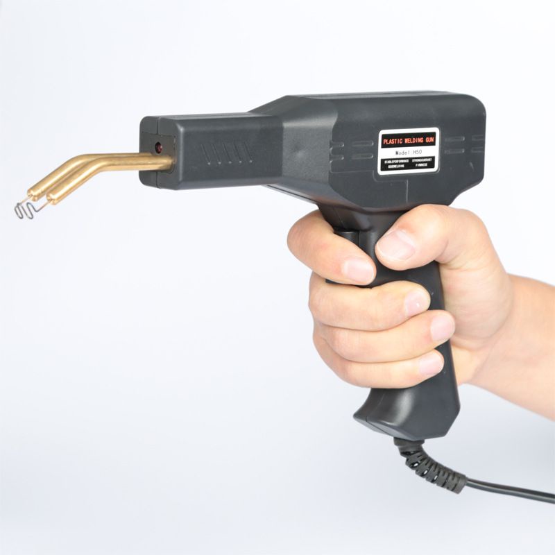 Máy Dập Ghim,  Hàn Nhựa Thân Vỏ Ô Tô , Xe Máy đạt tiêu chuẩn châu âu  tặng kèm 2 dụng cụ và 200 ghim