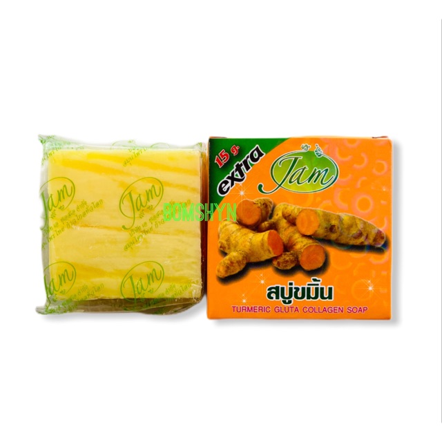 01 bánh xà phòng đa năng Nghệ Thái lan