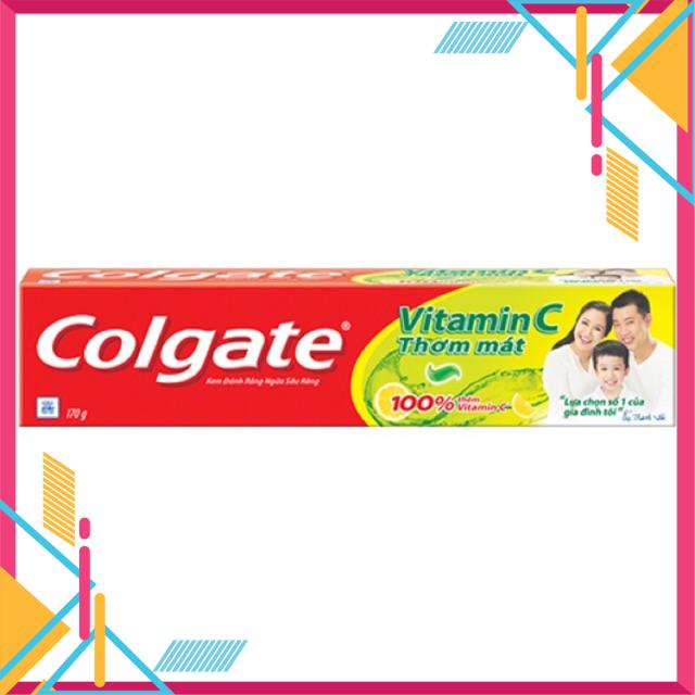 Kem đánh răng Colgate Vitamin C 170g