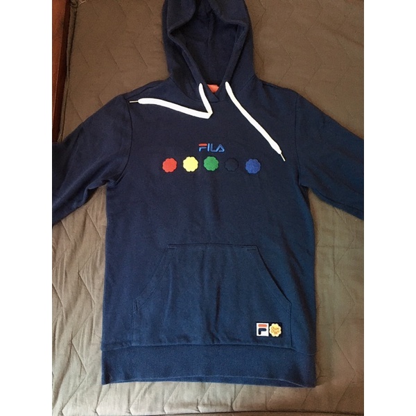 Pass áo hoodie FILA size S nam nữ mặc được