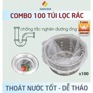 Túi Lọc Rác Bồn Rửa Chén Bát Túi Đựng Rác Vải Lưới Nhuyễn Tiện Dụng - Dụng Cụ Nhà Bếp Đa Năng