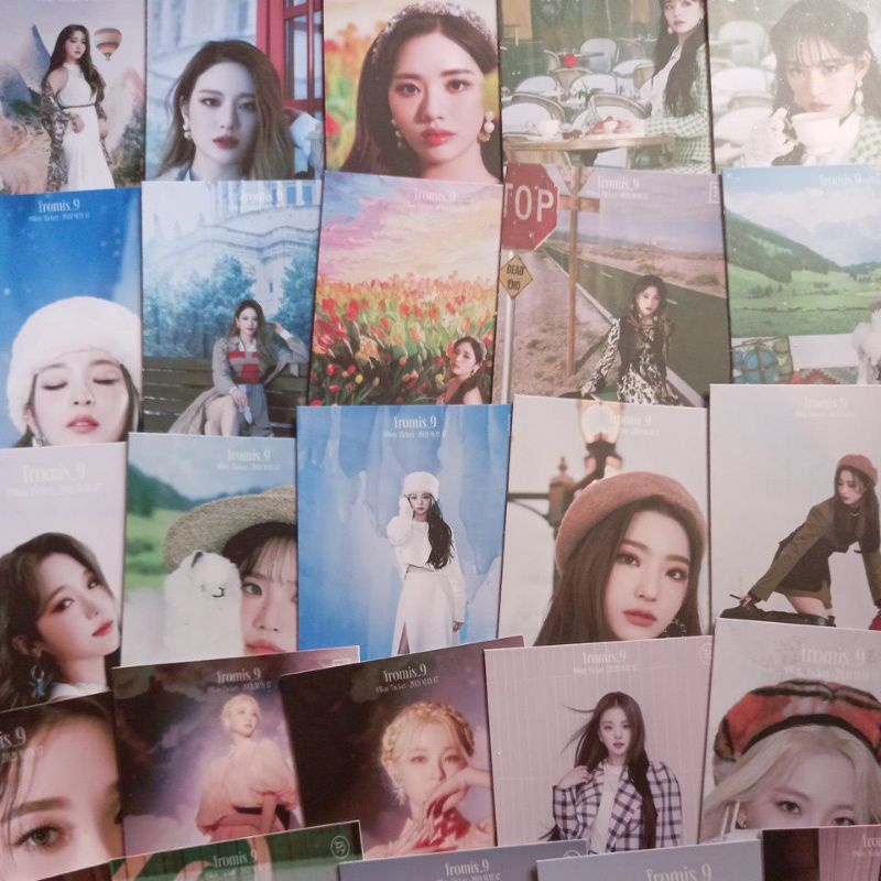 Lomo card 36 ảnh Fromis 9 - 9 WAY TICKET
