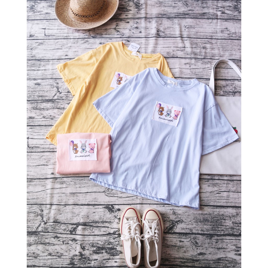 ÁO PHÔNG HỌA TIẾT HOAT HÌNH