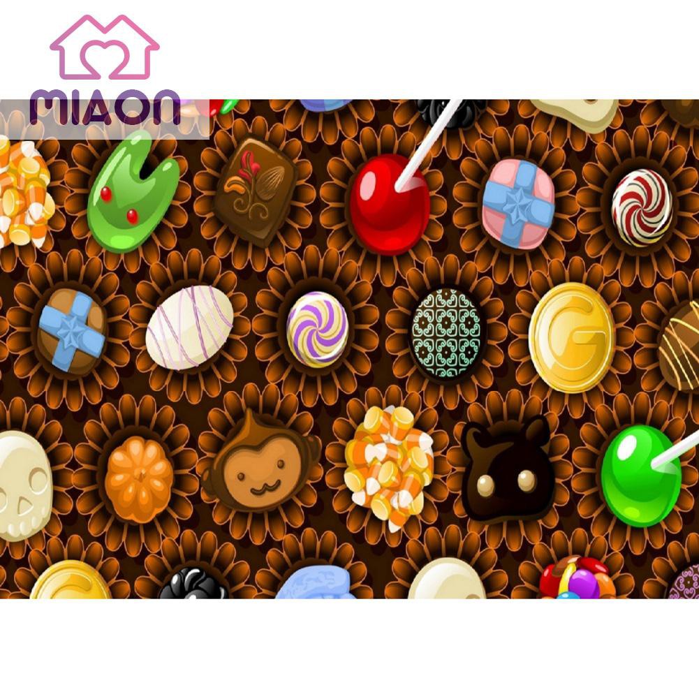 5D DIY Full Drill Diamond Painting Candy Cross Stitch Embroidery Mosaic Kit