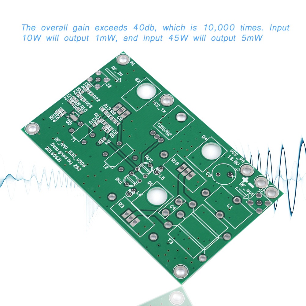 Có thể bán buôn Bộ khuếch đại công suất tuyến tính 45W SSB HF / FM CW HAM Washington057 Hàng giao ngay