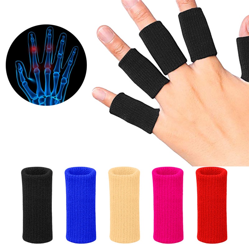 Set 10 băng quấn bảo vệ ngón tay co giãn hỗ trợ giảm đau khi chơi bóng rổ