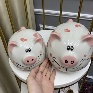 Con heo đất tiết kiệm men sứ 2024, Ống lợn đẹp giá rẻ cute dễ thương