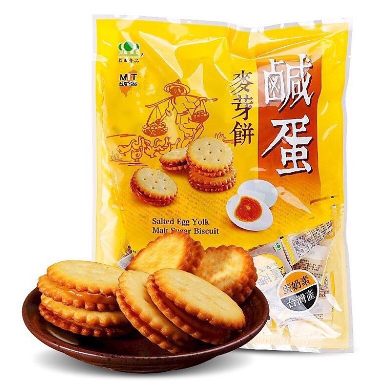 Bánh quy nhân trứng muối 180g