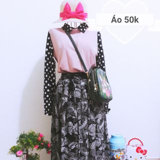 Combo đầm và áo cực xinh
