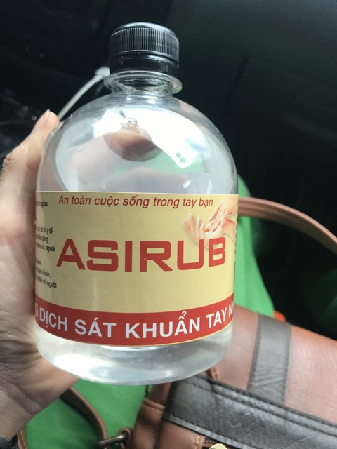 Nước rửa tay sát khuẩn khô ASIRUB 500ml - Việt Nam