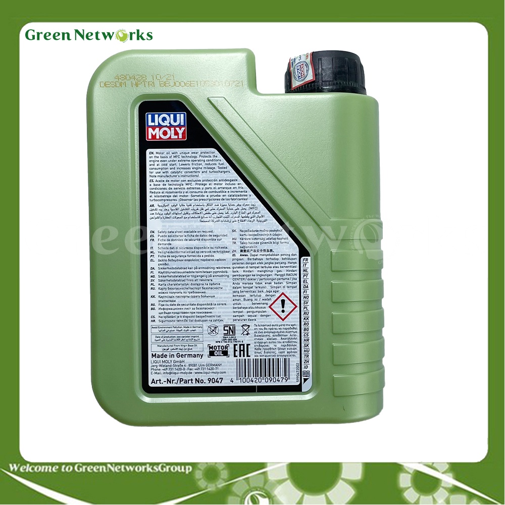 Nhớt Liqui Moly Molygen 5W30, 5W40 cho xe tay ga (1000ml) - Nhớt cao cấp và chính hãng - GreenNetWorks