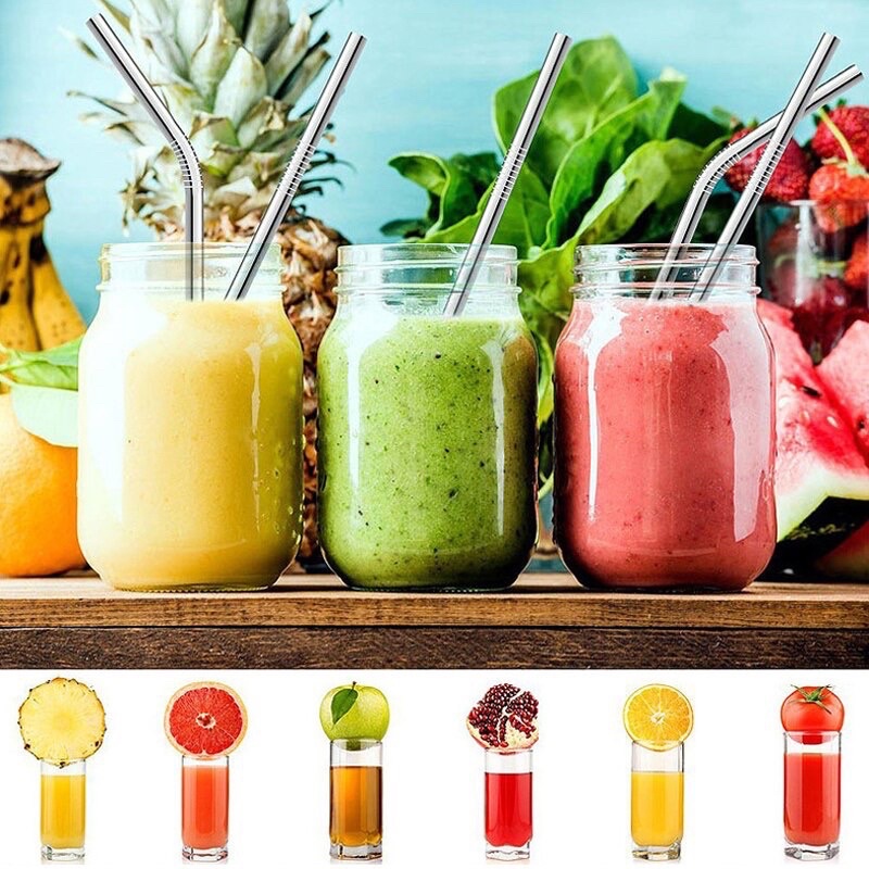 Bộ ống hút inox 3 món
