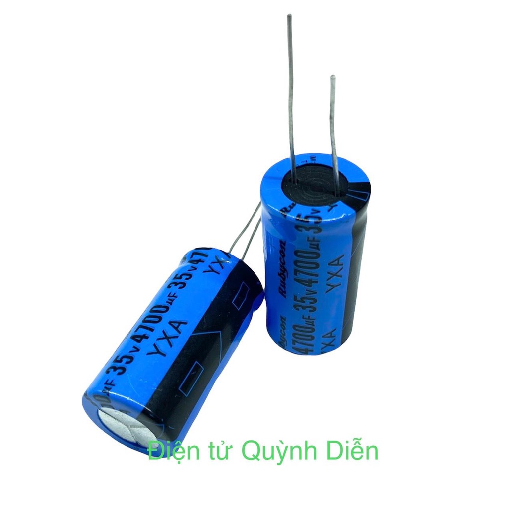 Combo 5 Tụ 4700uF 35V mới - linh kiện điện tử QUỲNH DIỄN