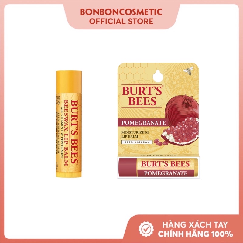Son dưỡng môi Burt’s Bees Beeswax