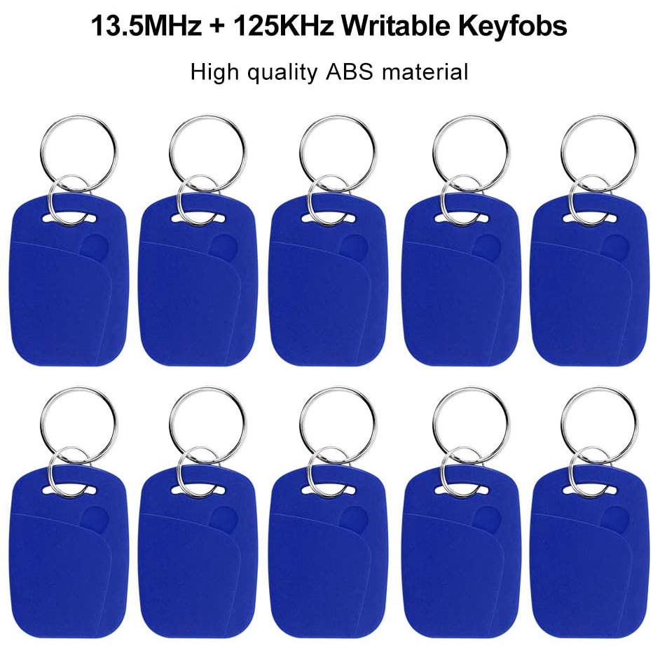 Set 1 / 11 Móc Khóa 1 Tần Số Kép 125khz &amp; 13.56mhz