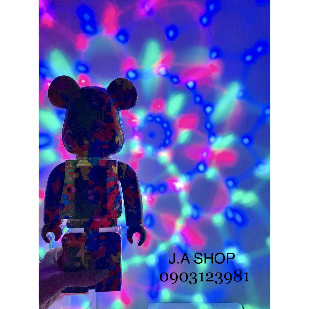(MẪU MỚI) Loa Bluetooth Gấu Bearbrick Đèn Led, Âm Thanh To Rõ Nét, Decor Bàn Làm Việc, Bảo Hành 1 Đổi 1 (JA SHOP)