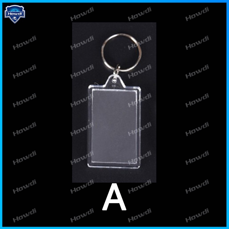 1 Móc Khóa Khung Ảnh Acrylic DIY