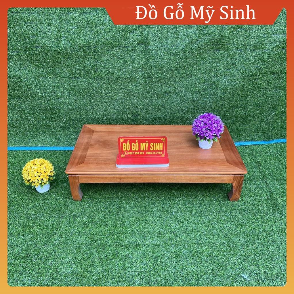 Bàn ăn nhật osin ăn cơm bàn trà phòng khách gia đình gỗ xoan đào, Đồ gỗ nội thất cao cấp Mỹ Sinh